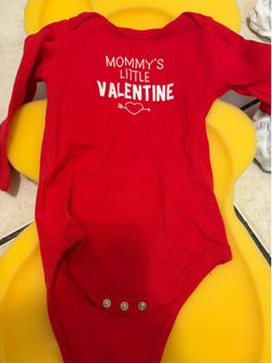 Valentine Onesies 6-12 Months