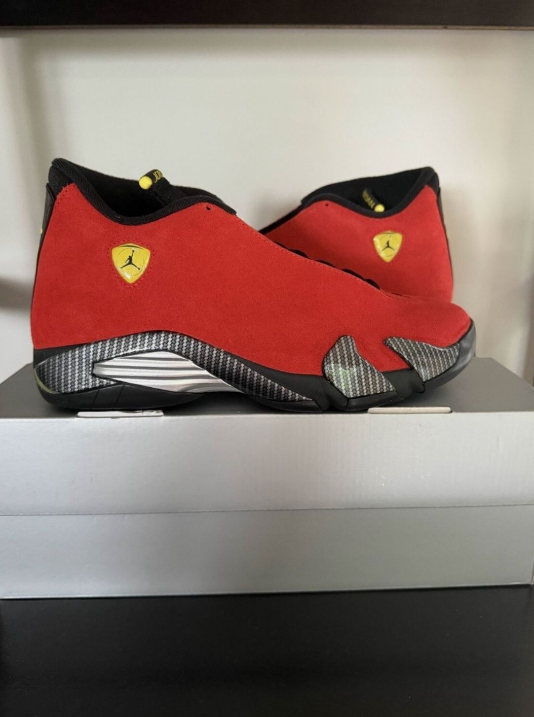 Jordan 14 Retro Ferrari (2025) (Sizes 8-14)