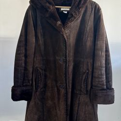 Covington Brown Fur Coat