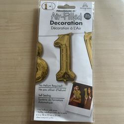 Number 1 Balloon Xtra Small Size 