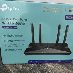 Tplink AX1500 Router - Brand New