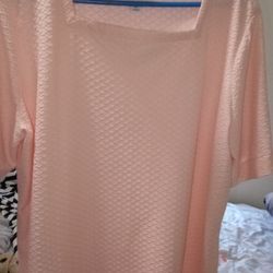 XL  Peachy Color Blouse