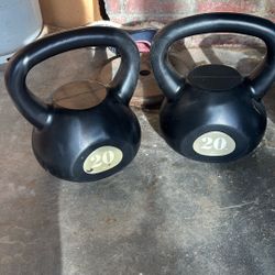 10 & 20 Lbs Kettlebell Set
