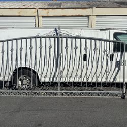 Wrought Iron driveway gate