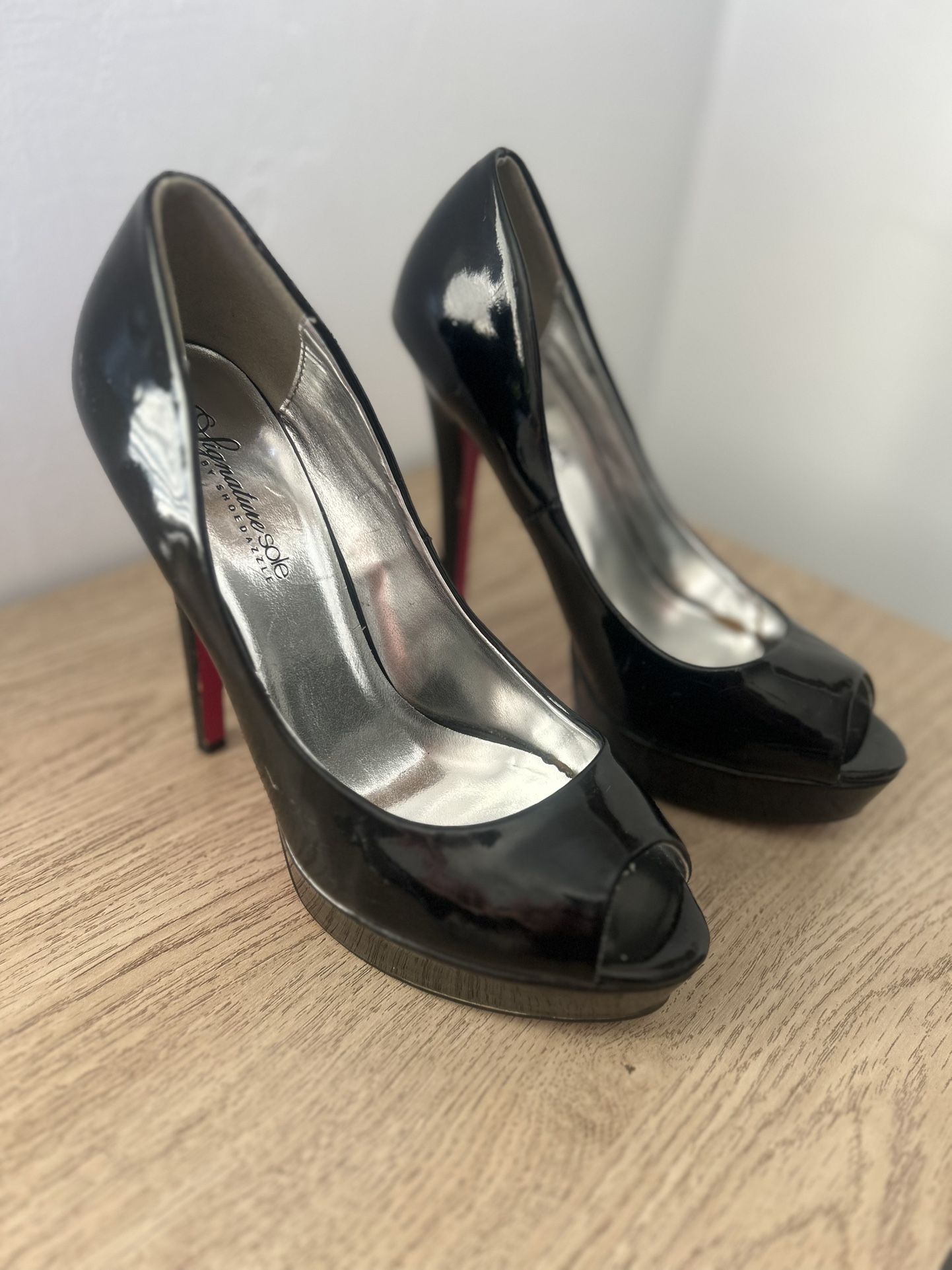 Black Heels Size 8