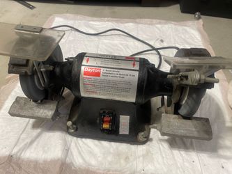Dayton bench grinder