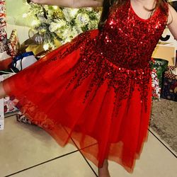 Christmas Dress size 7/8 $10