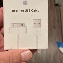 30 Pin To Usb Cable(apple)