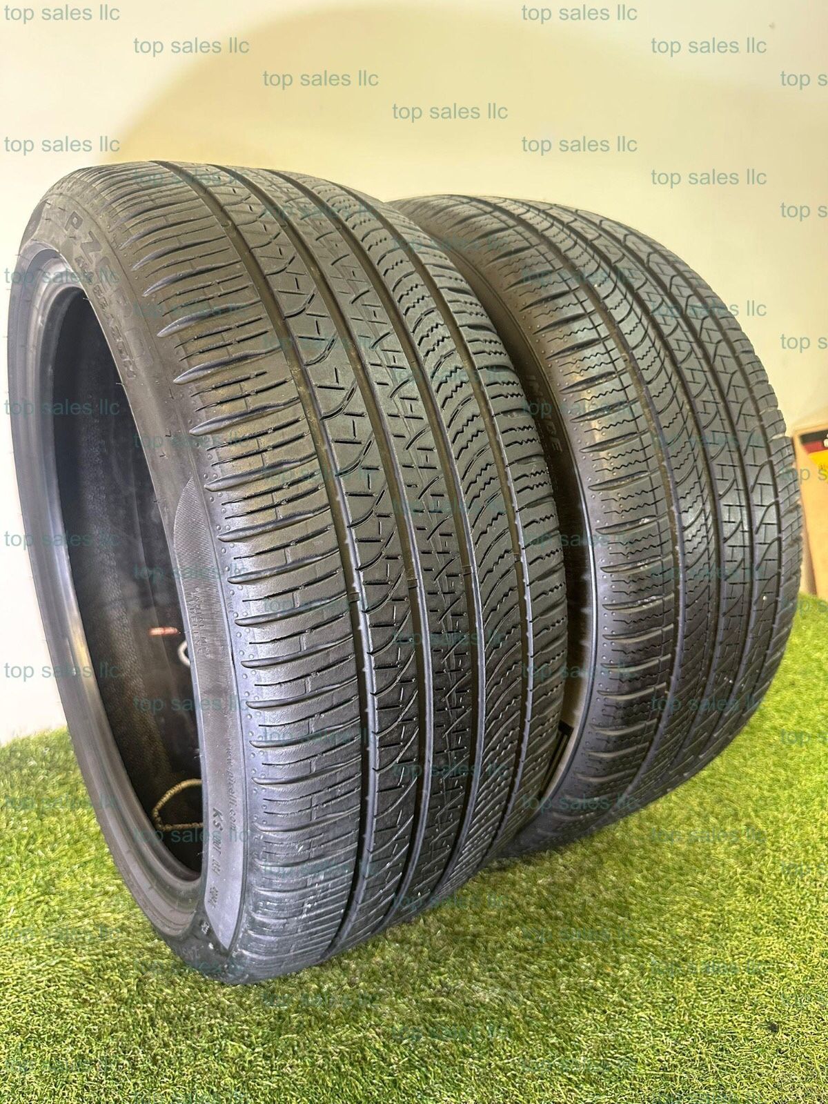 U223 245 40 19 94W Pirelli Pzero 2 Used Tires 75%-85% Life