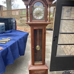Walnut Grandfather Clock