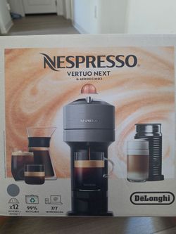 Nespresso Vertuo Next & Aeroccino3 by De'Longhi