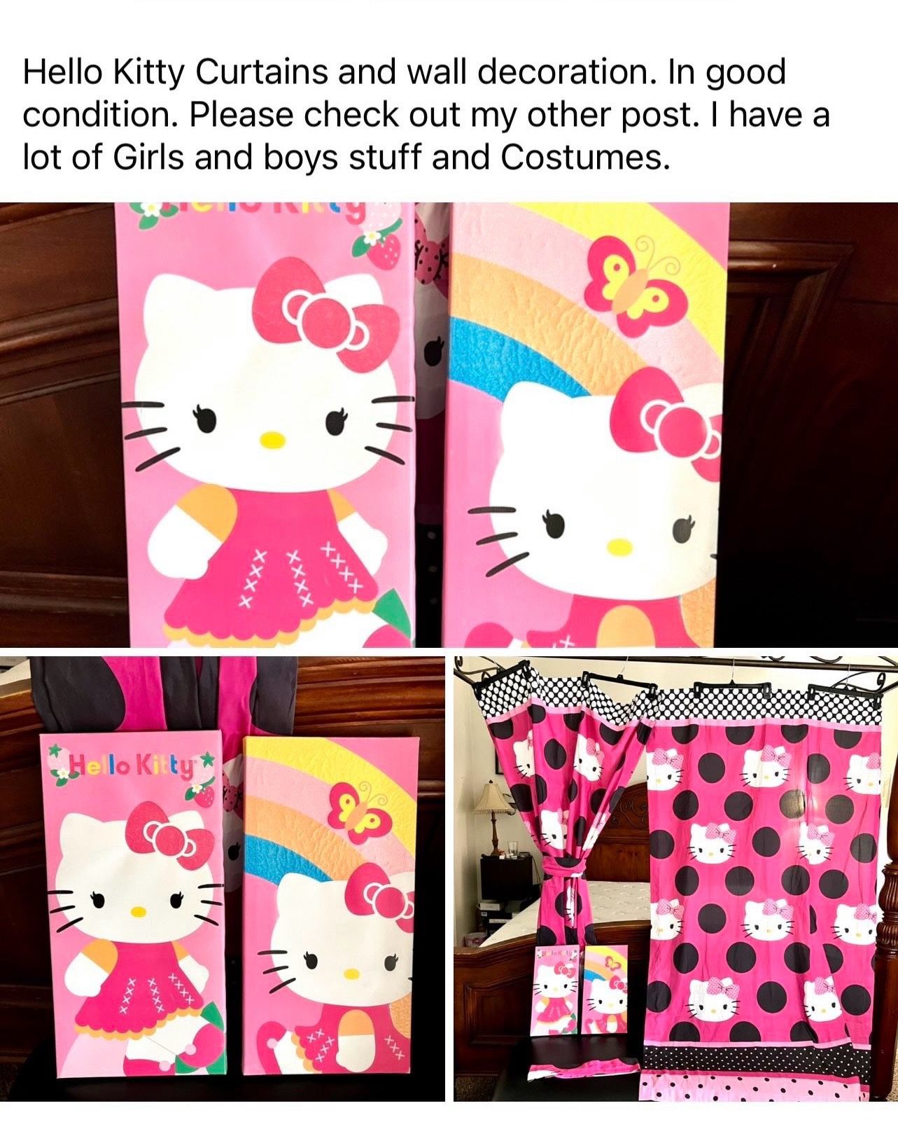 Hello kitty room decor