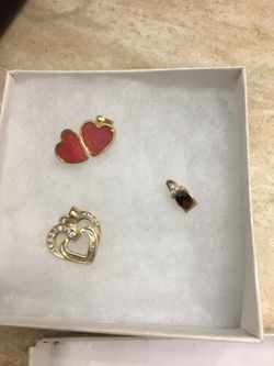 Gold and diamond heart and more