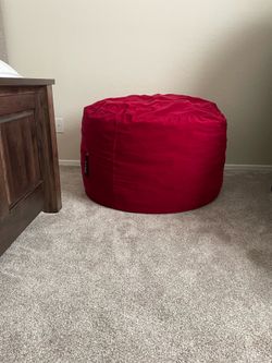 3 foot bean bag with removable microsuede cover