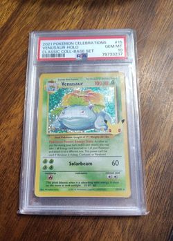 Venusaur- Holo PSA 10 Slab