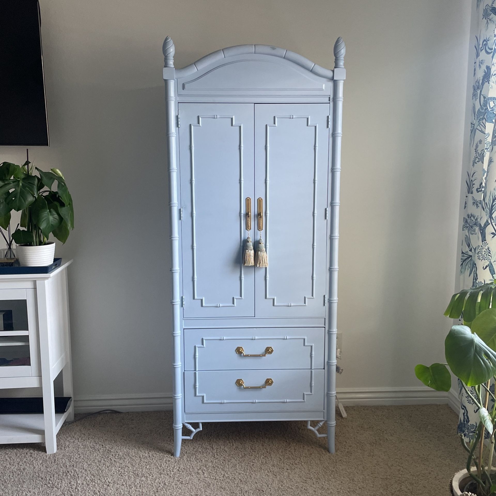 Thomasville Allegro Vintage Restored Armoire 