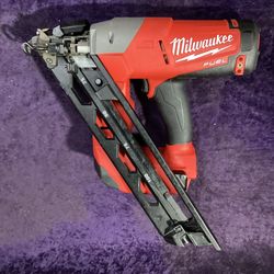 🧰🛠Milwaukee M18 FUEL (2743-20) Brushless 15-Gauge Angled Finish Nailer(Tool Only)-$250!🧰🛠