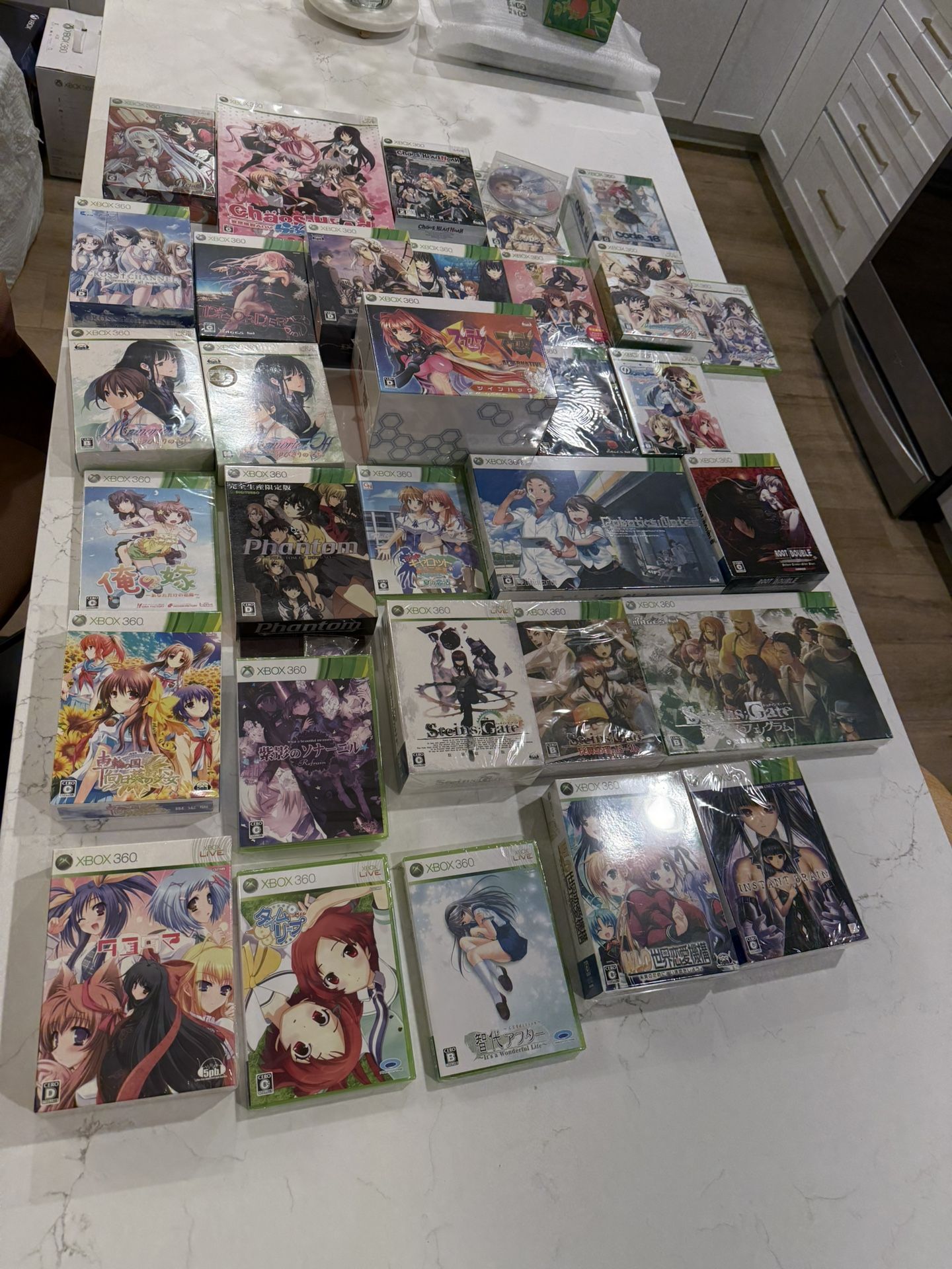 XBOX360 Visual Novel Games The Whole Set