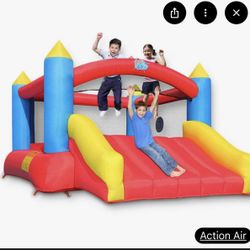 NEW Action Air Bounce House With Slides 
