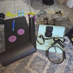 Home Work Out Equipment With Massage Gun And Back Rollers