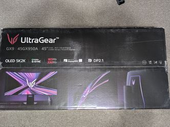 LG UltraGear 45GX950A 45" OLED Gaming Monitor