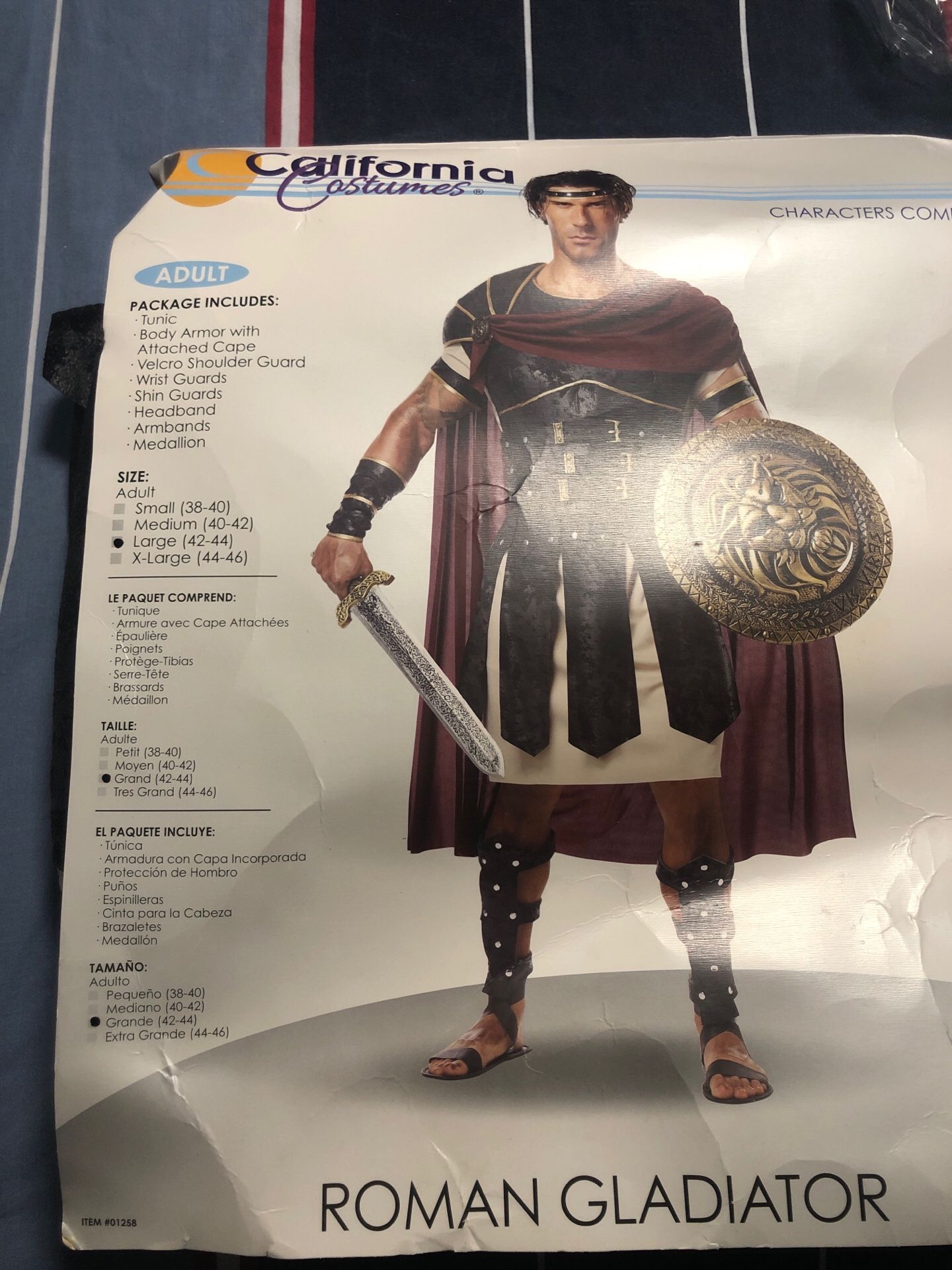 Costume Roman Gladiator