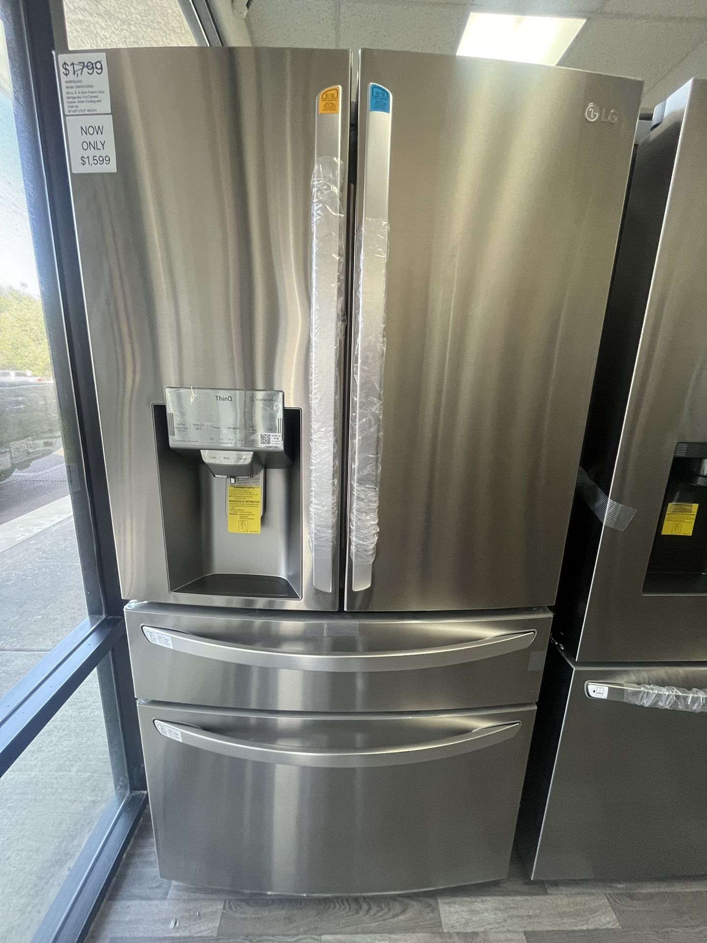 Happy Mother’s Day/ 30cu.ft Large Capacity French Door Refrigerator Now Only $1599 Was$4000