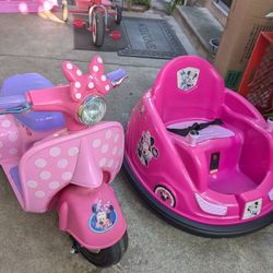 Girls Motorcycle/ Bumper Car/Kitchen 