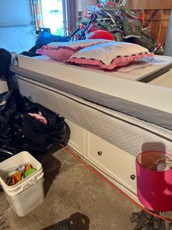 Bed and frame