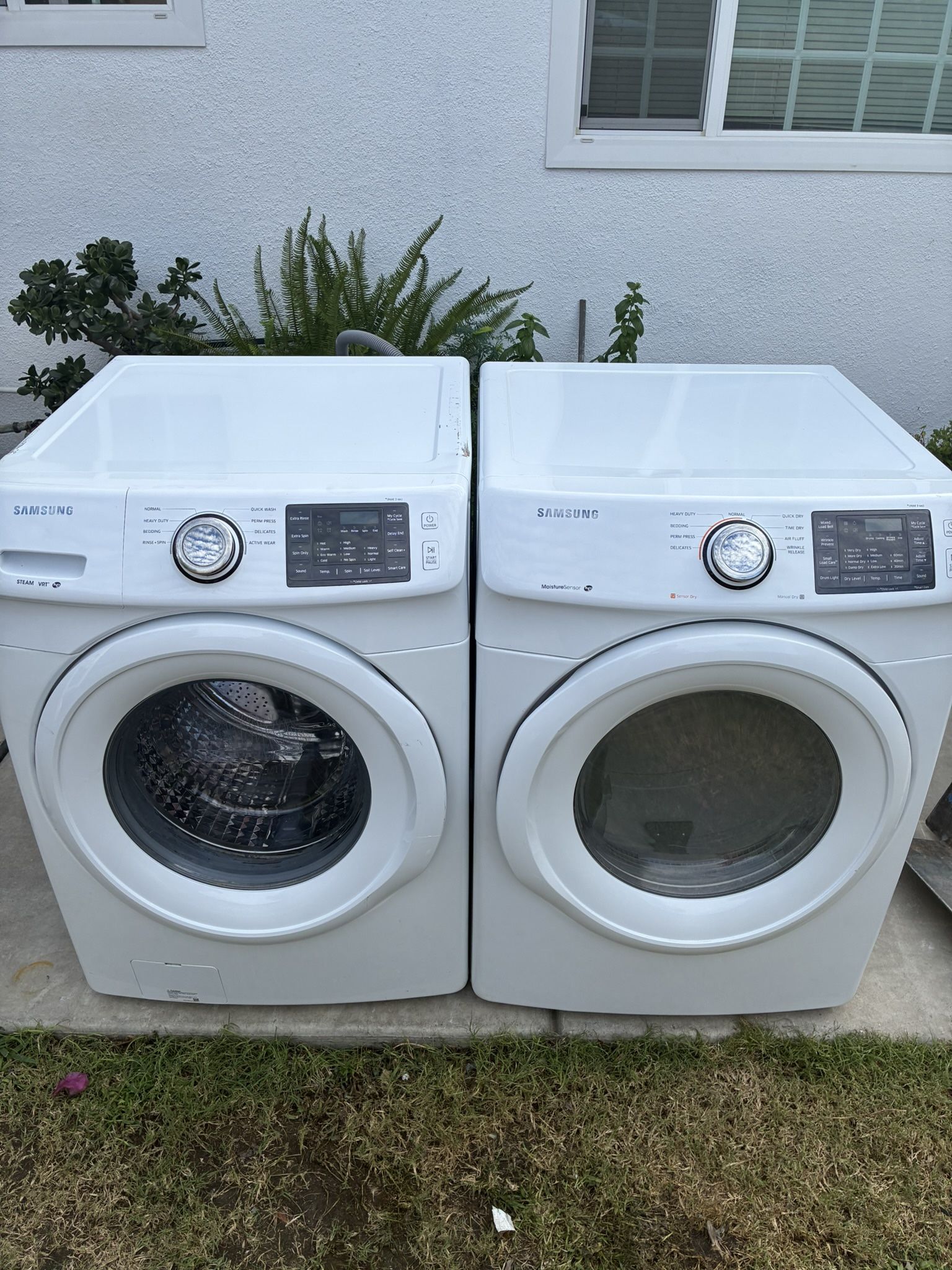 Samsung Washer And Electric Dryer
