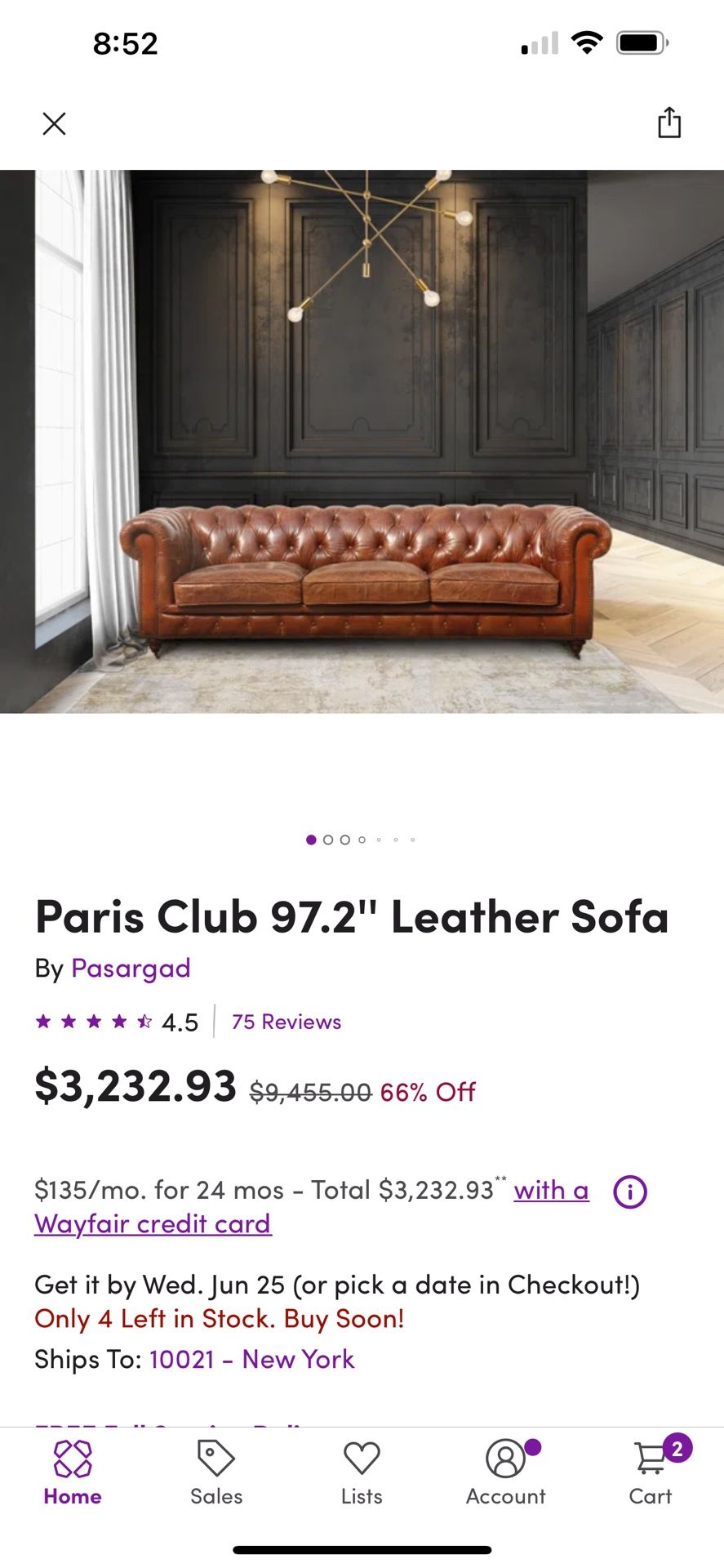 Leather Sofa