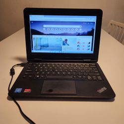 Lenovo ThinkPad 11E (3rd Gen) 11.6" Laptop Computer. **BATTERY doesn't WORKS** Intel Celeron N3160 4GB 128GB Windows 10 Pro. Microsoft office installe