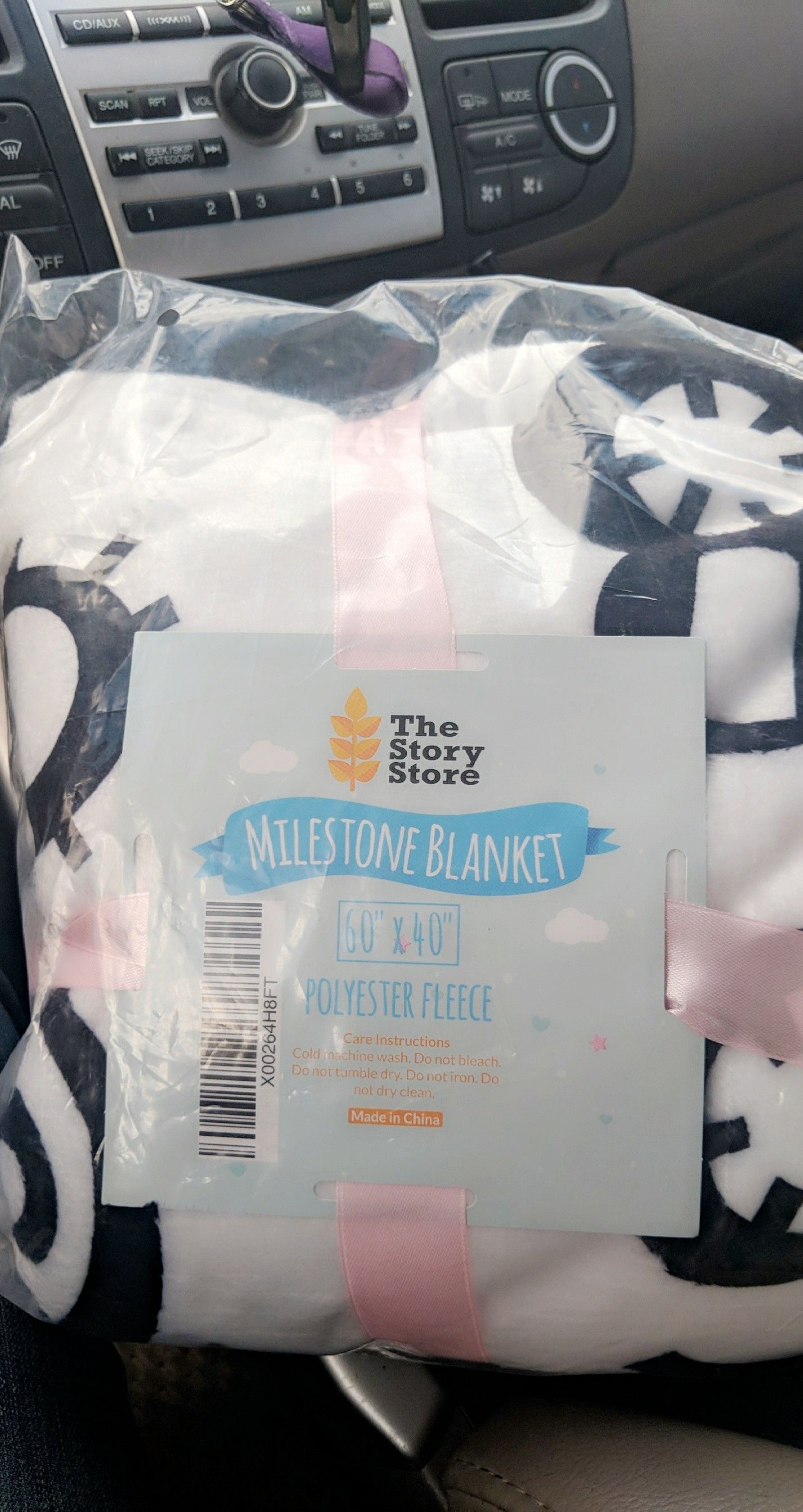 Baby Milestone blanket