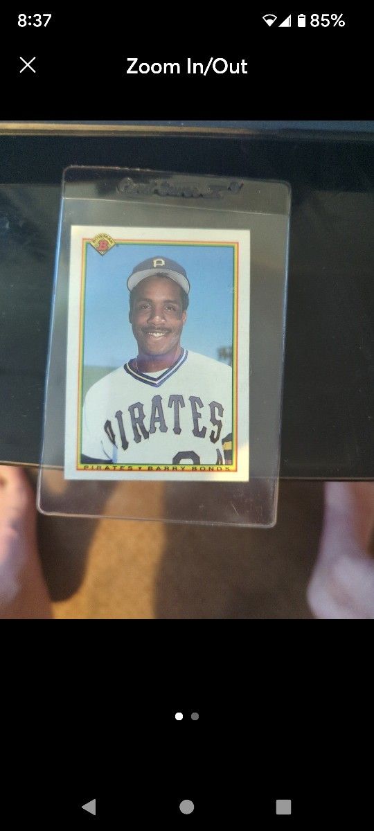 Topps 1991 Barry Bonds Baseball card