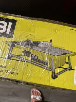 RYOBI 4.8 -Amps 7 in. Blade Corded Tabletop Wet Tile Saw WS722