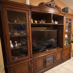 Wooden Wall Unit 