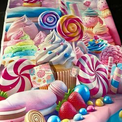 Candyland Back Drop and Accessories