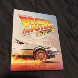 Back To The Future Trilogy Blu Ray Steelbook