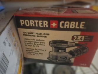 Porter Cable 1/4 Sheet Palm Grip Finishing Sander