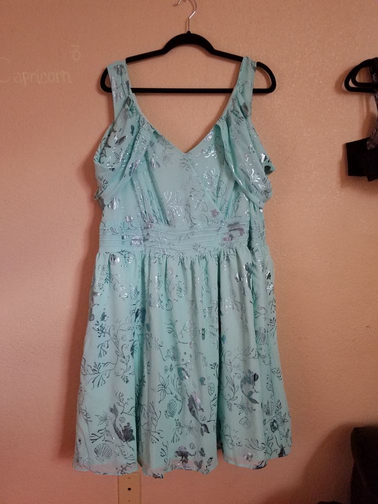 Torrid Disney collection Princess Ariel dress