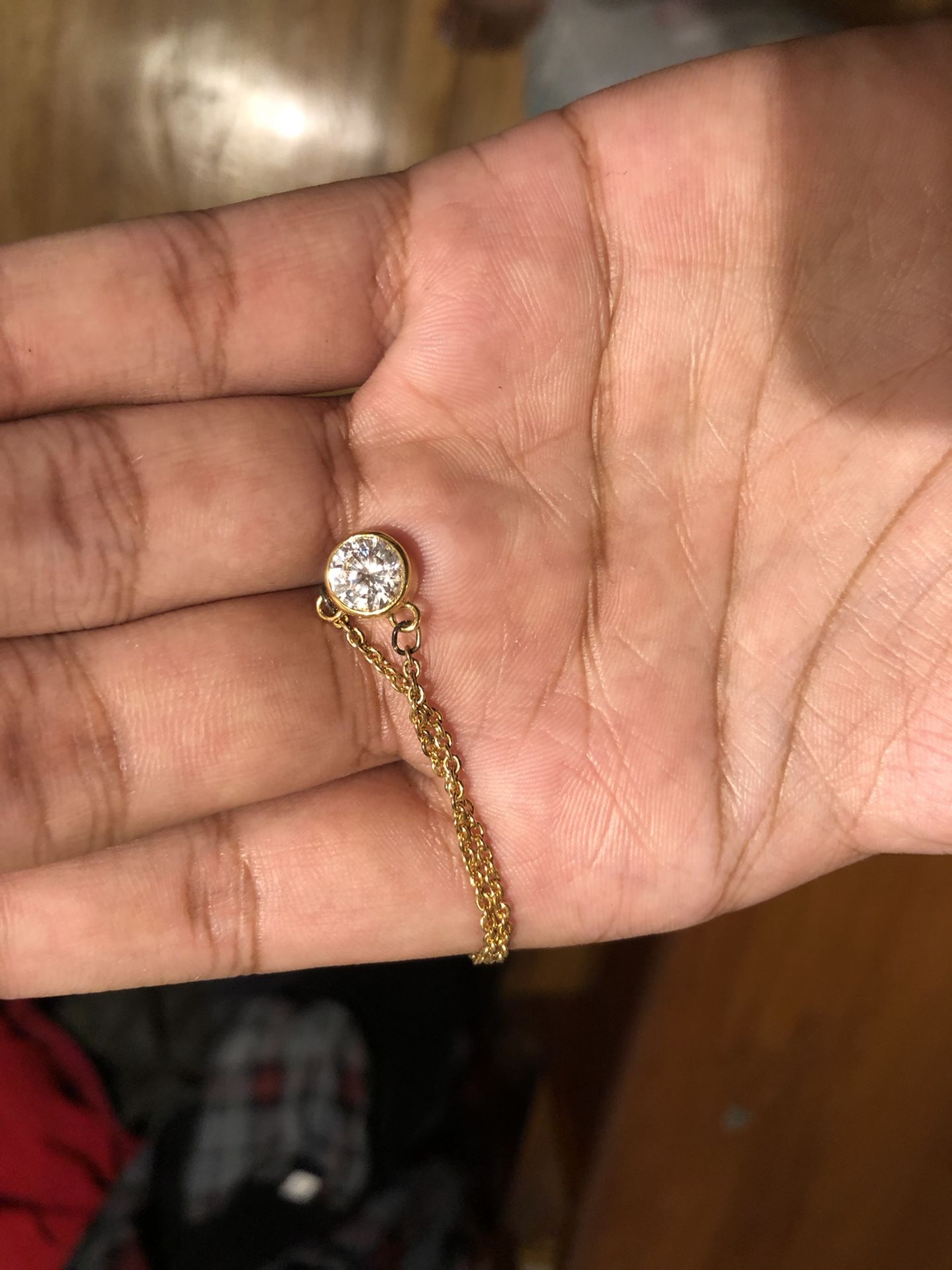 Gold plated necklace