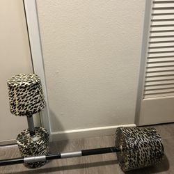 Dumbbells And Curle Bar