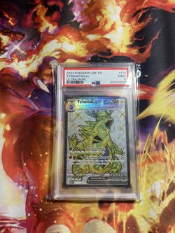 Tyranitar Ex Pokemon Obsidian Flames PSA 9
