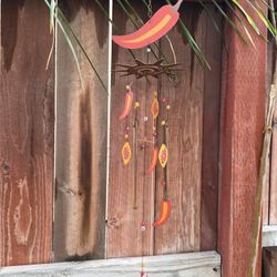 Chile Pepper Wind Chime 