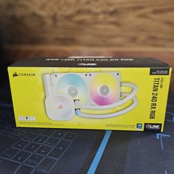 🌀 Corsair Titan 240 RX RGB AIO Cooler - Slightly Used ❄️🌈