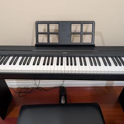 Yamaha P45 Piano Keyboard With Stand