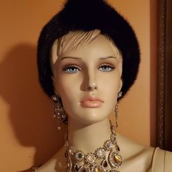 Genuine Mink Fur Headband 