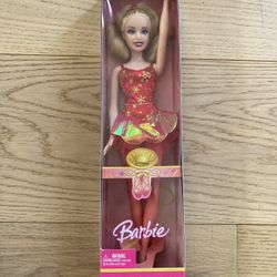 New Barbie Christmas Ballerina Doll, Collectible 2007 Edition