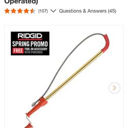 Ridgid Snake