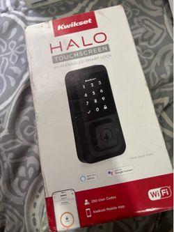 Kwikset halo touchscreen WiFi enabled smart lock